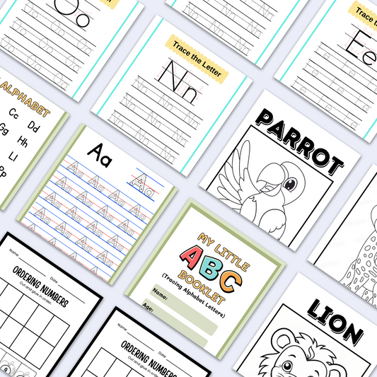 Bundles! 6 Printable Activity Book